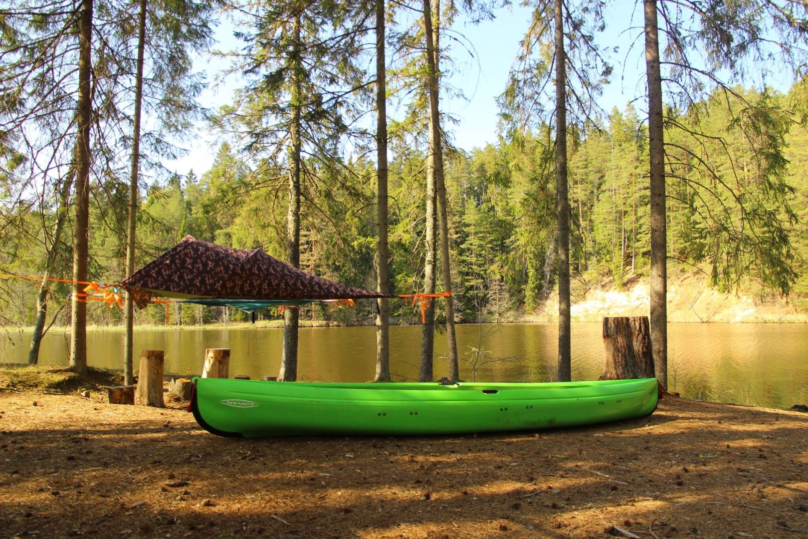 kahepäevane kanuumatk ahja jõel