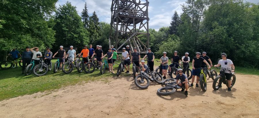 Elektrirattamatk Otepää radadel