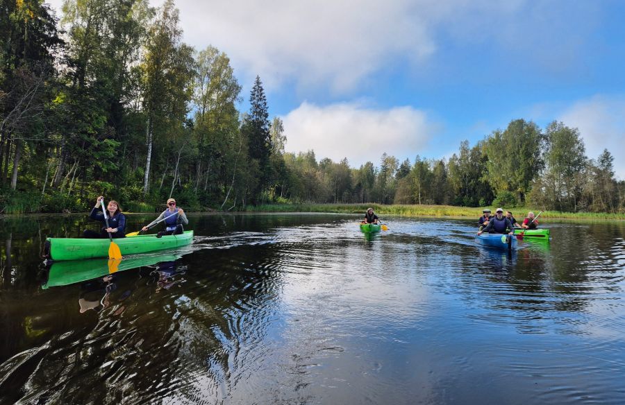Kanuumatkad Kooraste järvistul