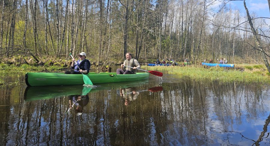 Kanuumatkad Kooraste järvistul