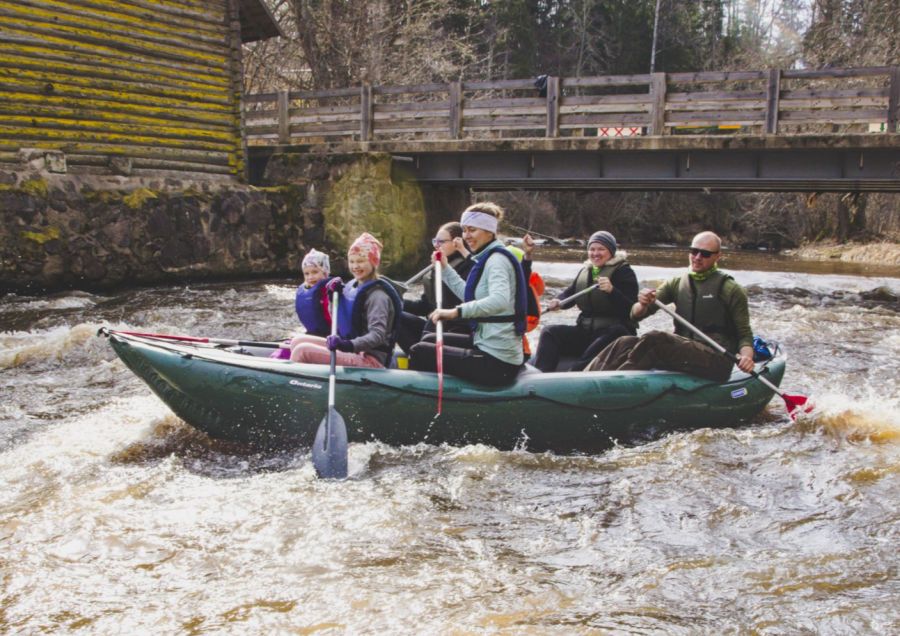 rafting parvematk võhandu jõel